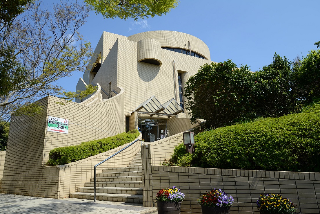 地球の丸く見える丘展望館